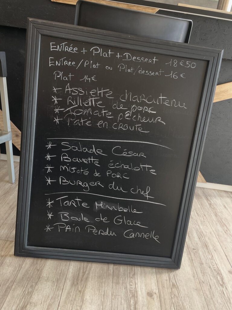menus